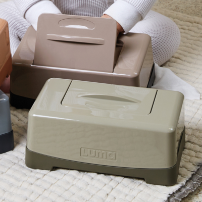 Caja para toallitas Dessert Taupe - Imagen 3