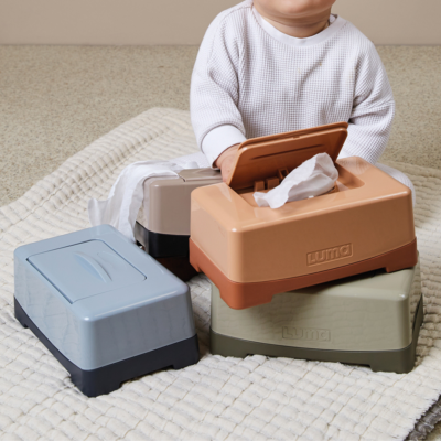 Caja para toallitas Iron Blue - Imagen 2