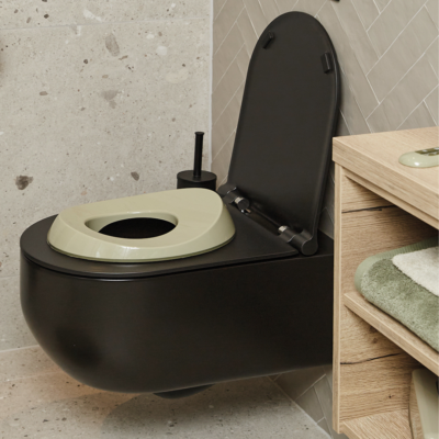 Adaptador para WC Olive Green - Imagen 2