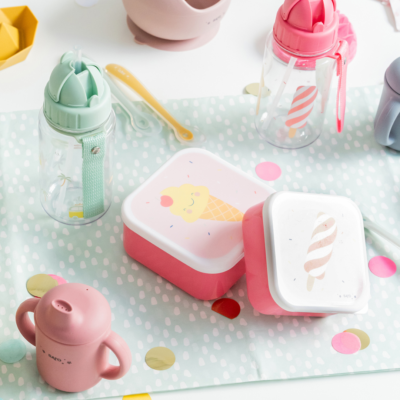 Botella con pajita y colgador Aloha - Imagen 2