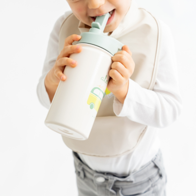 Botella térmica con pajita 350ml. Aloha - Imagen 3