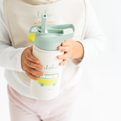 Botella térmica con pajita 350ml. Aloha - Imagen 5