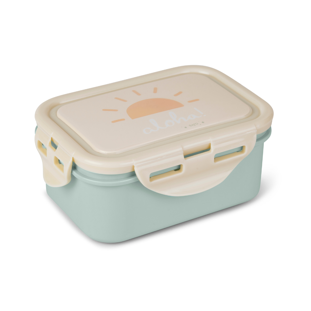 caja de alumerzo tupper Saro (5) Cajita mediana para alimentos Aloha - Imagen 1
