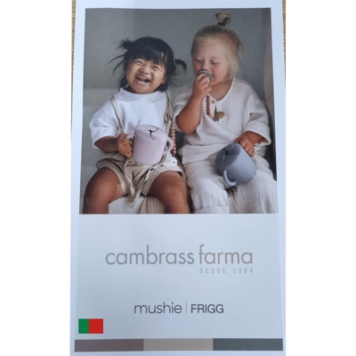 Fular portabebé Mushie mustard melange - Imagen 5