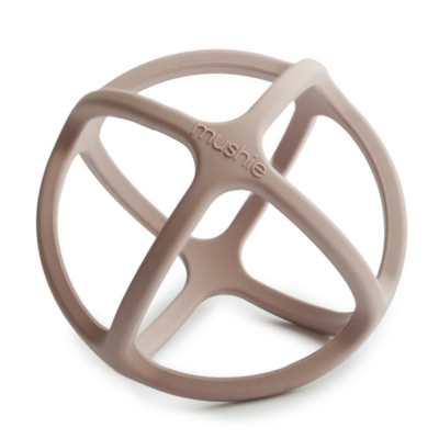 Mordedor silicona Mushie bola shifting sand