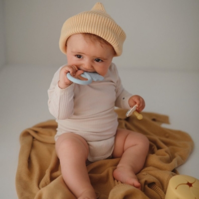 Mordedor silicona Mushie elephant cloud - Imagen 3