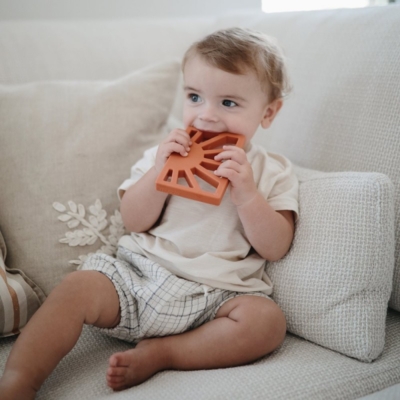 Mordedor silicona Mushie rocket cloud - Imagen 7