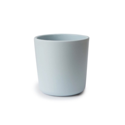 Pack dos vasos Mushie solid powder blue - Imagen 2