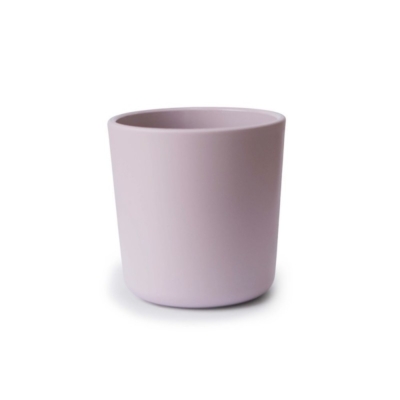 Pack dos vasos Mushie solid soft lilac - Imagen 2