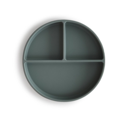 Plato ventosa-compartimentos Mushie solid dried thyme