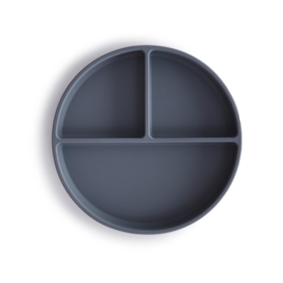 Plato ventosa-compartimentos Mushie solid tradewinds