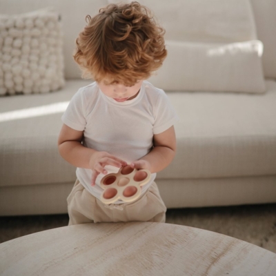 Pop it flower Mushie Nature sand - Imagen 4