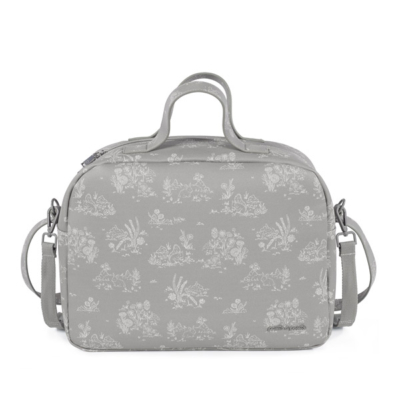 Bolsa canastilla Toile de Jouy Forest