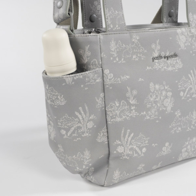 Bolso panera Toile de Jouy Forest - Imagen 7