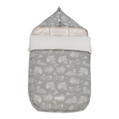 Saco cuco entretiempo 3 en 1 Toile de Jouy Forest