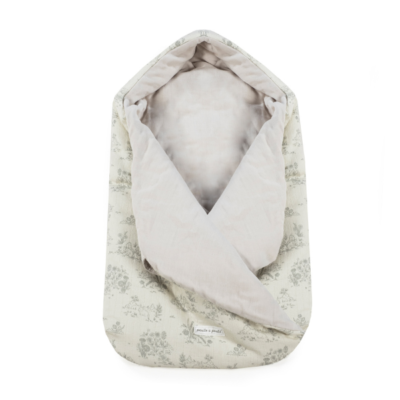 Saco capucha Toile de Jouy Cream - Imagen 7