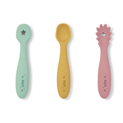 Set de cubiertos de aprendizaje Blossom