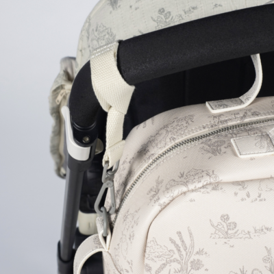 Bolsa canastilla Toile de Jouy Cream - Imagen 13