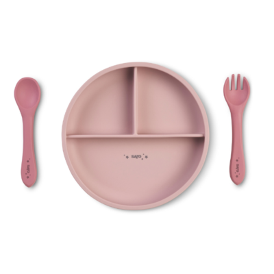Set de alimentación Nude Pink+Blossom - Imagen 3
