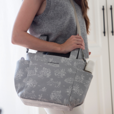 Bolso panera Toile de Jouy Forest - Imagen 3
