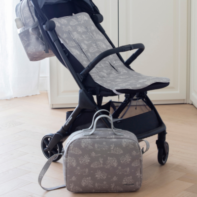 Bolsa canastilla Toile de Jouy Forest - Imagen 4