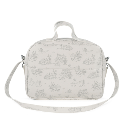 Bolsa canastilla Toile de Jouy Cream - Imagen 11