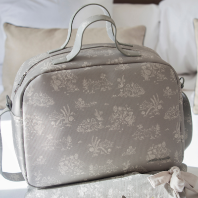 Bolsa canastilla Toile de Jouy Forest - Imagen 3