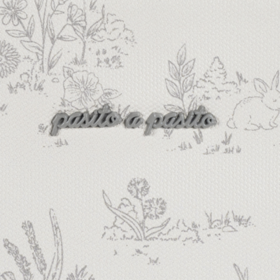 Bolso panera Toile de Jouy Cream - Imagen 17