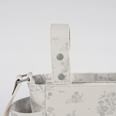 Bolso panera Toile de Jouy Cream - Imagen 13