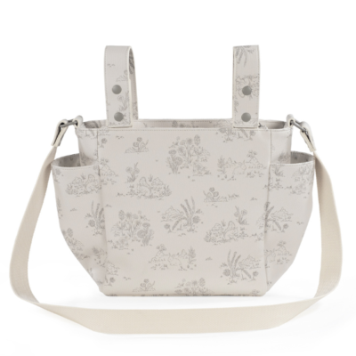 Bolso panera Toile de Jouy Cream - Imagen 12