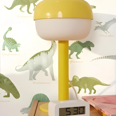 Papel pintado Les Mini Mondes - Jurasic Verde Kaki - Imagen 3