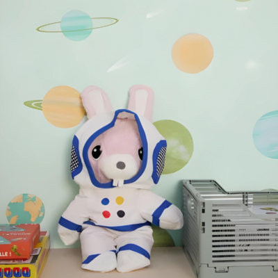 Papel pintado Les Mini Mondes - Via Láctea Verde - Imagen 3