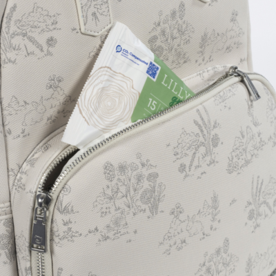Mochila Toile de Jouy Cream - Imagen 9
