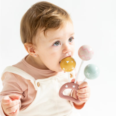 Mi primer sonajero Blossom Pink - Imagen 5