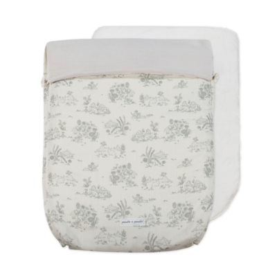 Saco de entretiempo para silla Toile de Jouy Cream - Imagen 3