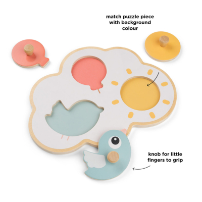 Puzzle nubes felices - Imagen 4