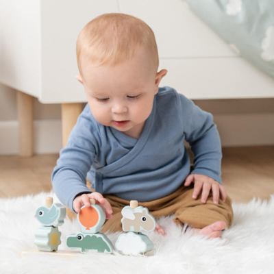 Juguete apilable nubes felices - Imagen 2