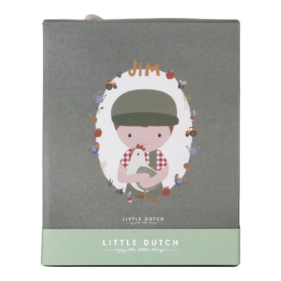 Muñeco blandito Jim granjero con gallina - Imagen 6