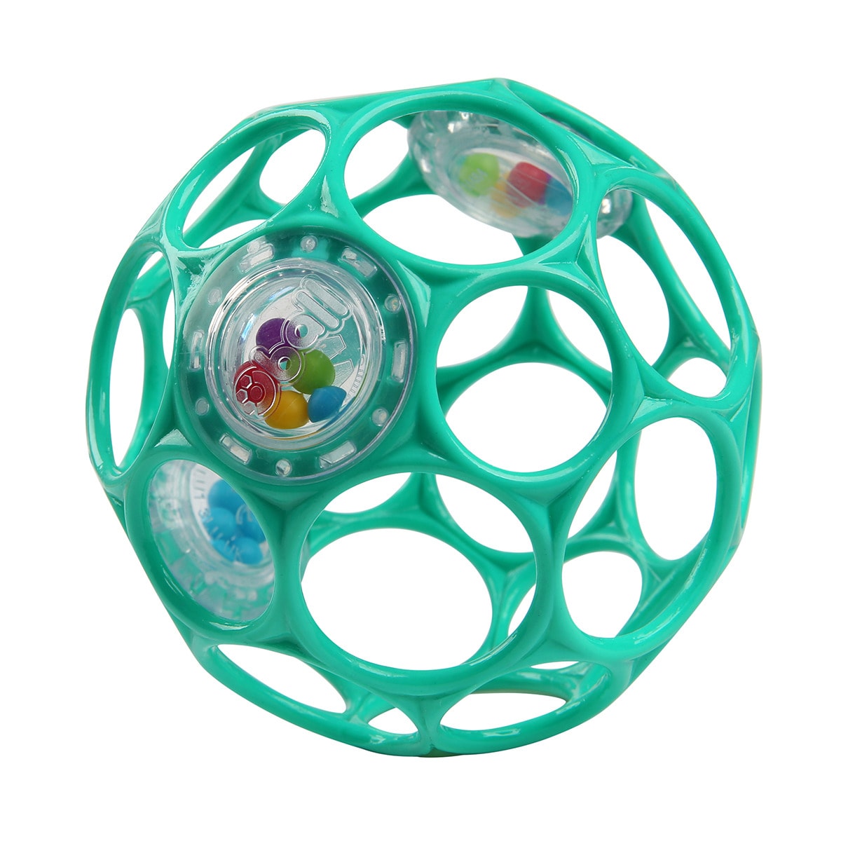00156660405517____2__1200x1200 Oball pelota con sonajero turquesa - Imagen 1