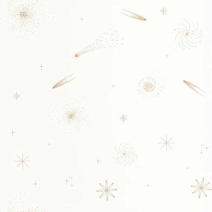 105691000 Papel pintado Les Mini Mondes - Ciel Etoile Beige - Imagen 1
