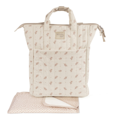 Mochila maternal Mimosa rosa - Imagen 9