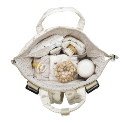 Mochila maternal Mimosa rosa - Imagen 2