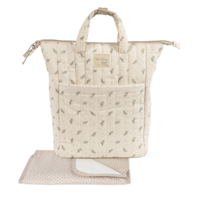 Mochila maternal Mimosa verde - Imagen 13