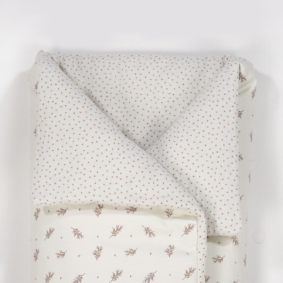 Saco 2 en 1 Arrullo-manta Mimosa rosa - Imagen 2