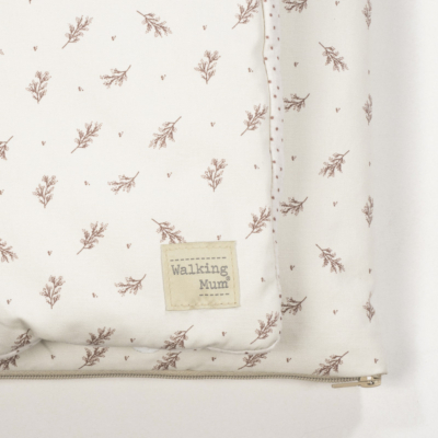 Saco 2 en 1 Arrullo-manta Mimosa rosa - Imagen 3