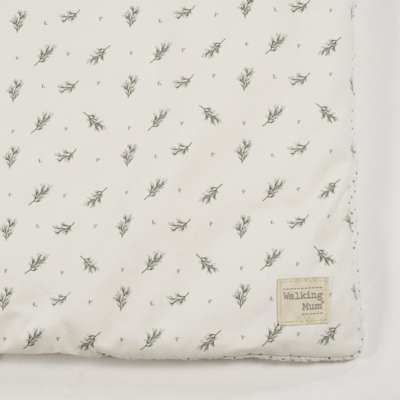 Saco 2 en 1 Arrullo-manta Mimosa verde - Imagen 3