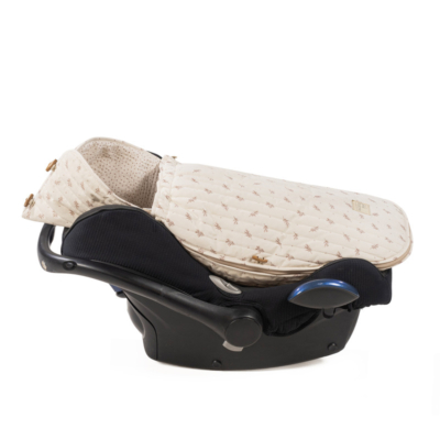 Saco capazo Mimosa rosa entretiempo - Imagen 13