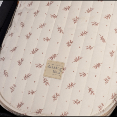 Saco capazo Mimosa rosa entretiempo - Imagen 12