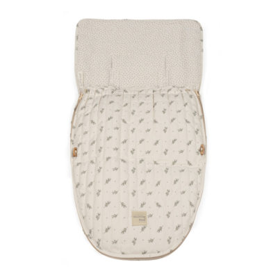 Saco capazo Mimosa verde entretiempo - Imagen 2