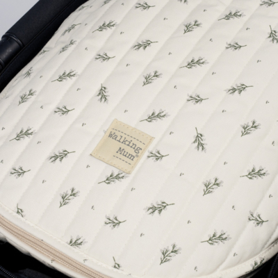 Saco capazo Mimosa verde entretiempo - Imagen 4